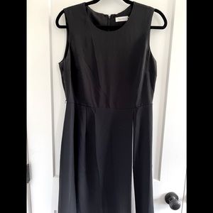 Calvin Klein, single pleat dress.
